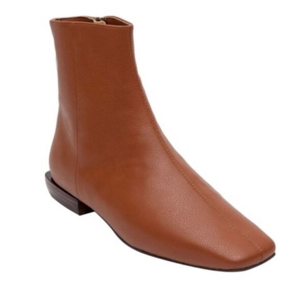 Linea Paolo Rad Square Toe Booties - Picture 1 of 6